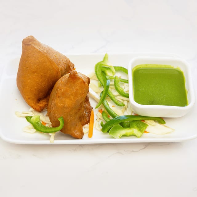 Samosa Chaat.